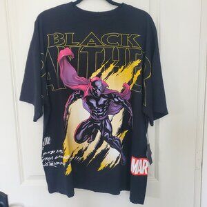 NWT Civil Regime x Marvel Hero Elite Series Black Panther oversized t shirt L